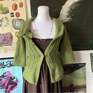 🌼 Fairy Floral Bell Sleeve Cardigan 🌼